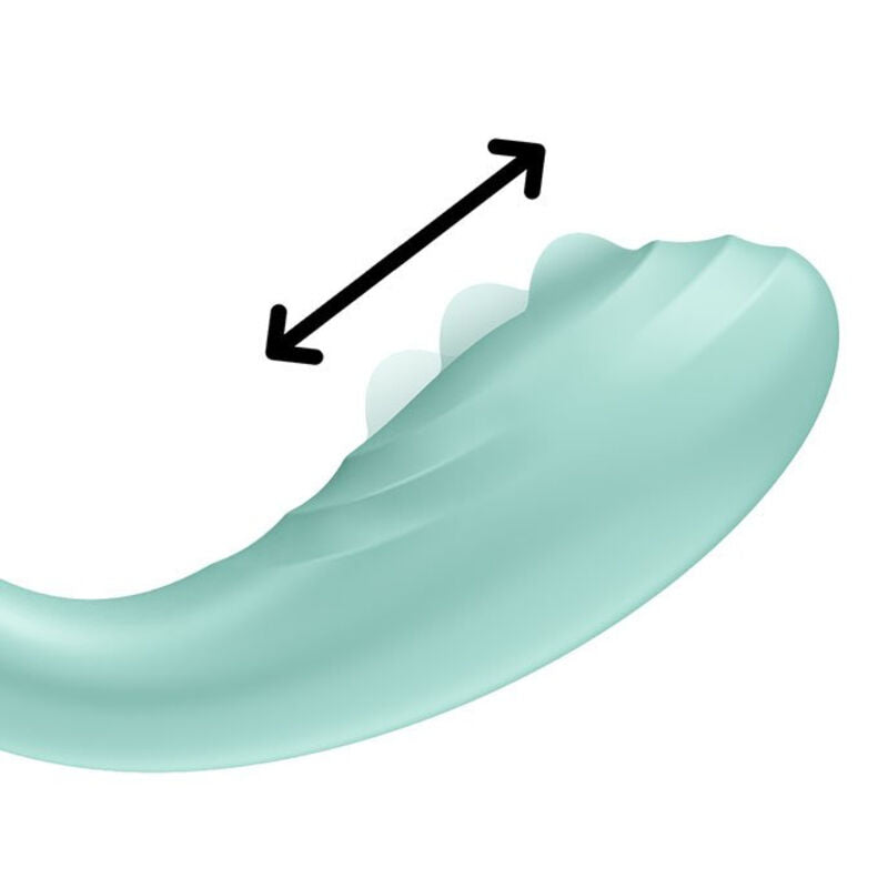 Satisfyer Rrrolling Pleasure Vibrador Punto G - Verde
