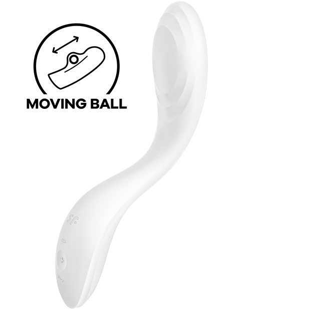 Satisfyer - Rrrolling Pleasure Vibrador Punto G Blanco