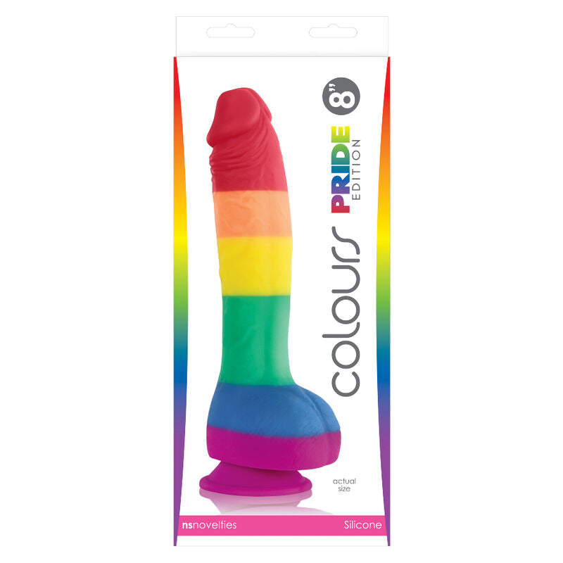 Pene Silicona 19cm Colours Pride Edition