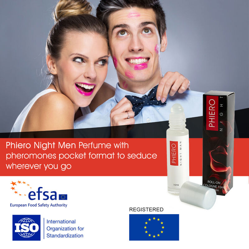 500 Cosmetics - Phiero Night Man Perfume Feromonas Hombre Con Roll-on
