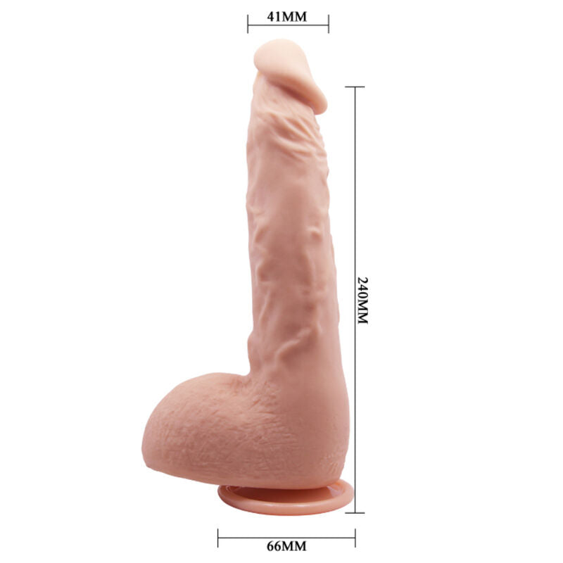 Vibrador Realistico Bonny Natural 24 Cm