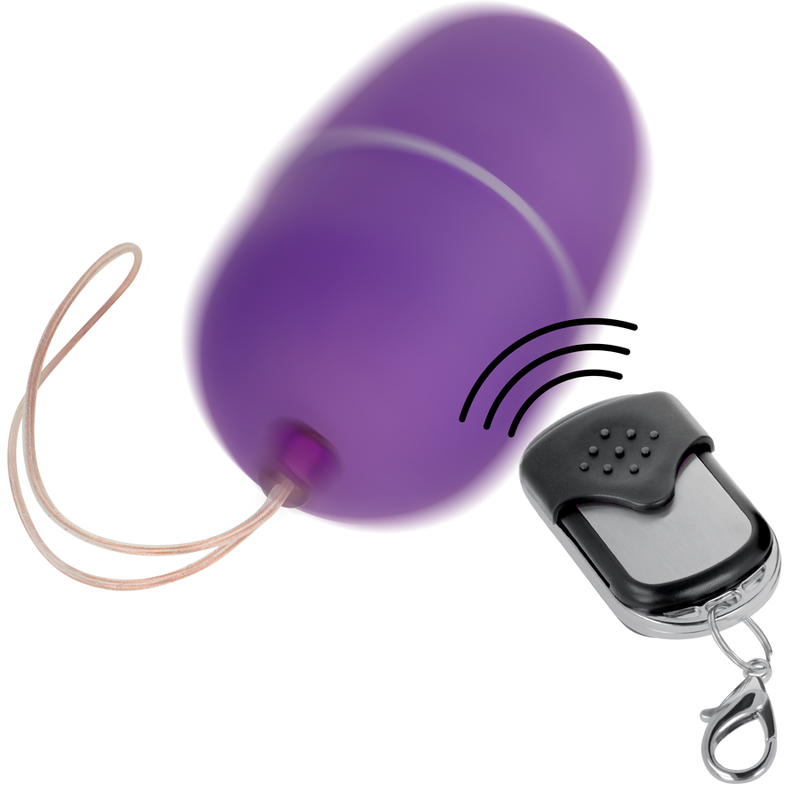 Online - Huevo Vibrador Control Remoto M Lila