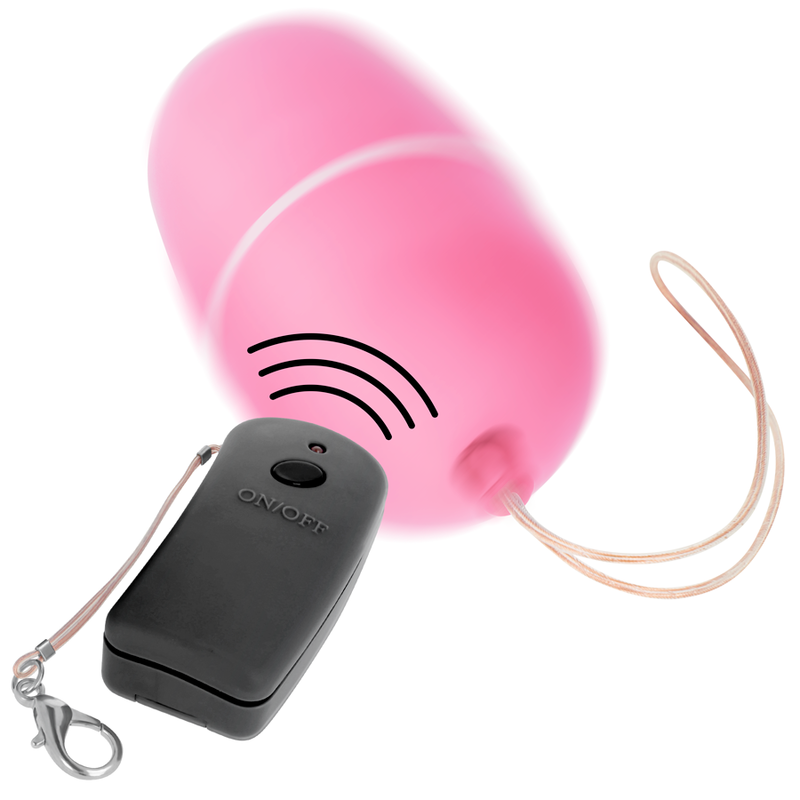 Online - Huevo Vibrador Con Mando Control Remoto Rosa