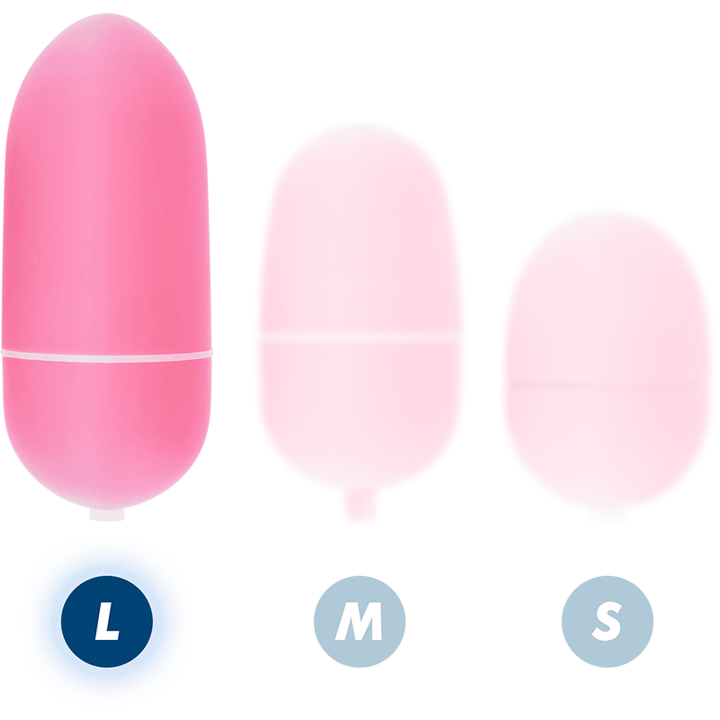 Online - Huevo Vibrador Control Remoto L Rosa