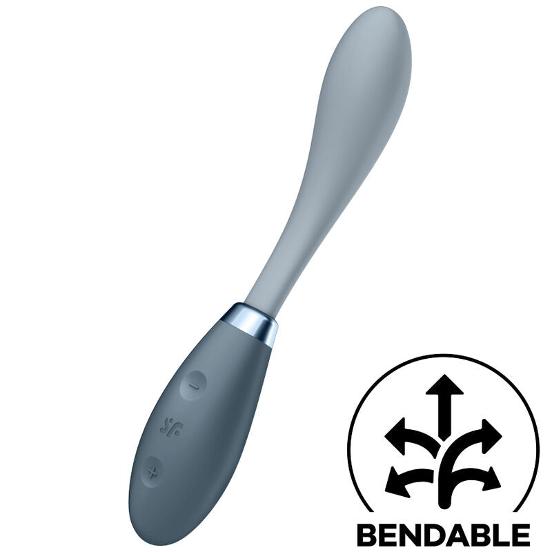 Satisfyer G-Spot Flex 3 Multi Vibrador - Gris