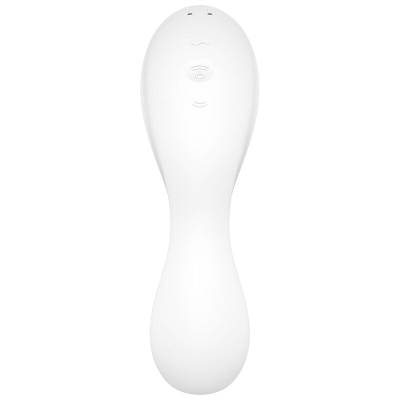 Satisfyer Curvy Trinity 5 Estimulador Y Vibrador - Blanco