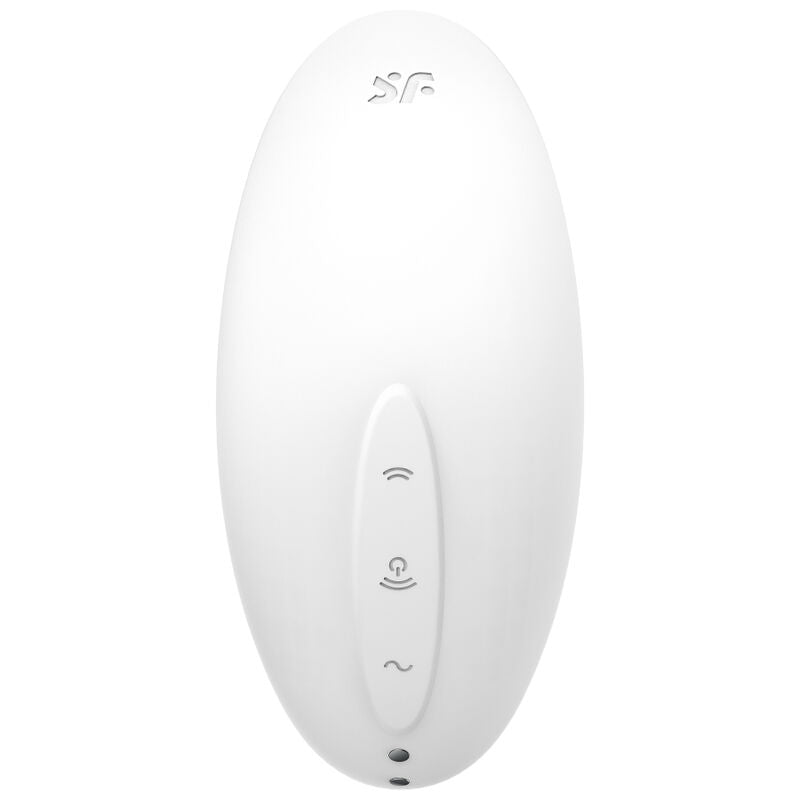Satisfyer - Vulva Lover 2 Estimulador Y Vibrador Blanco