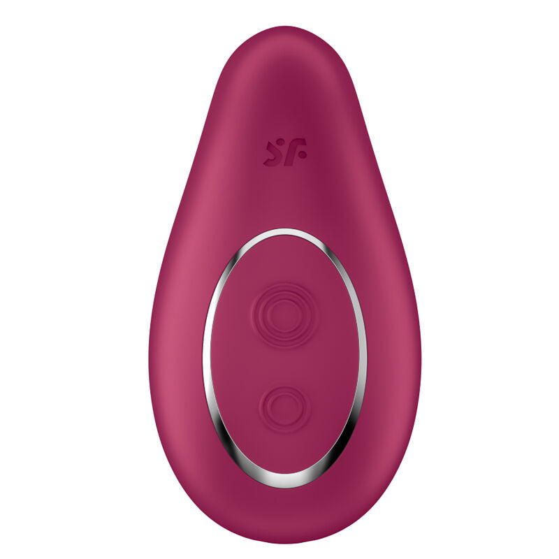 Vibrador Satisfyer Dipping Delight Lay-On - Rojo