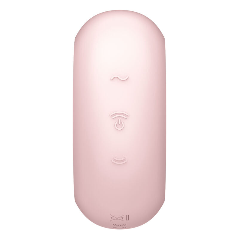 Satisfyer Pro To Go 3 Estimulador Y Vibrador Doble - Rosa