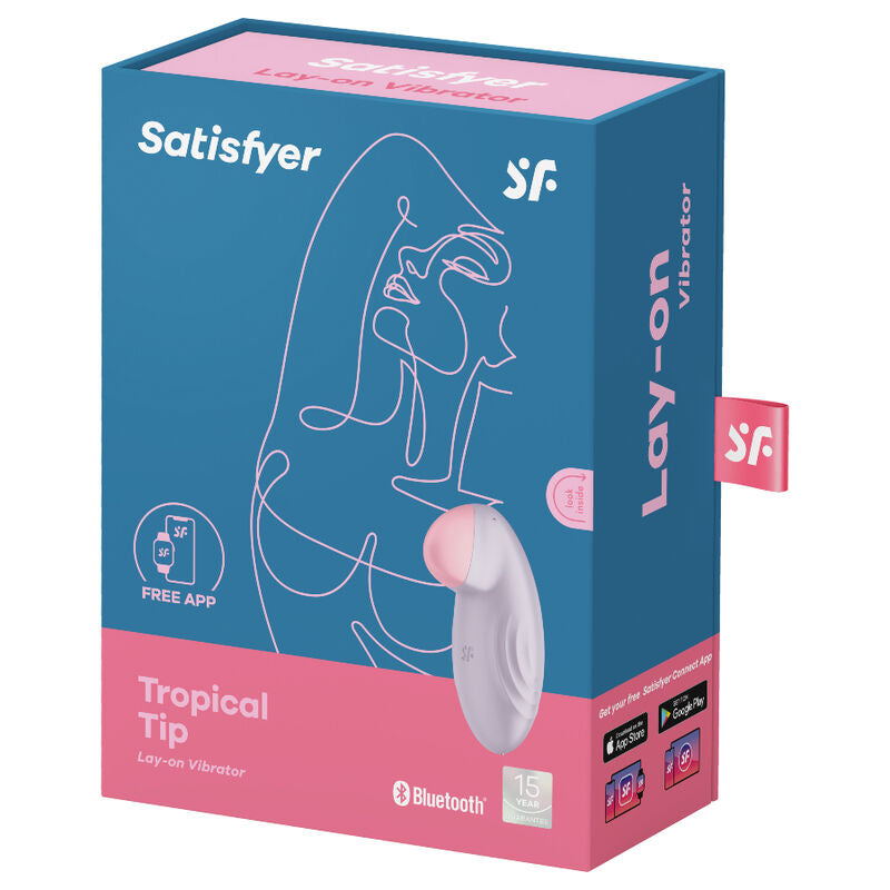 Tropical Tip Con App Satisfyer Connect Lila