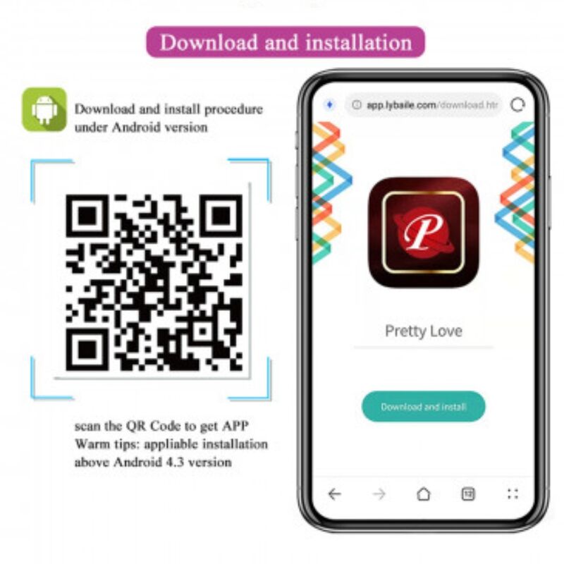 Pretty Love Catalina Masajeador Free App - Lila