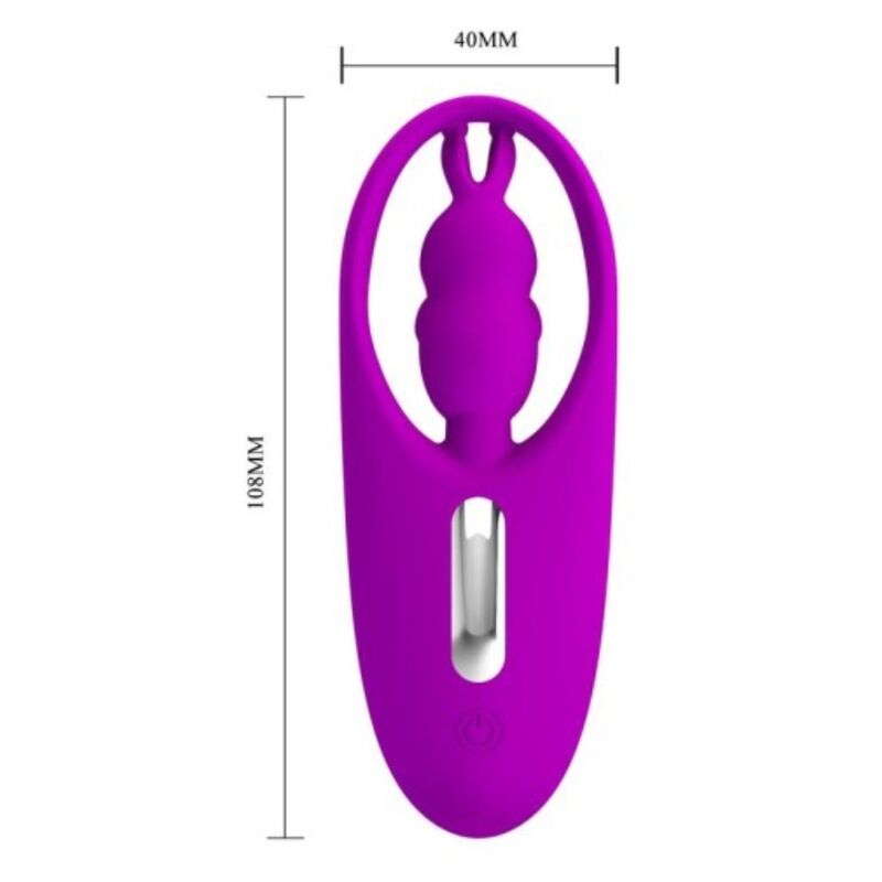 Pretty Love - Wild Rabbit Estimulador Para Braguita Con Control Remoto Lila