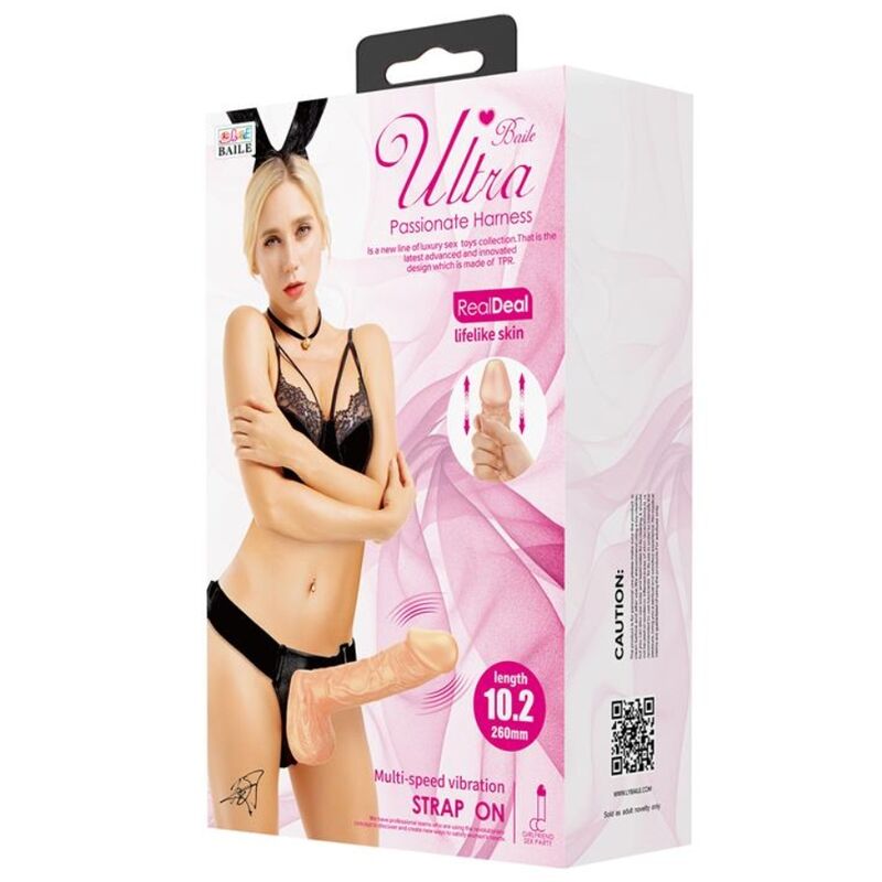 Baile - Ultra Passionate Harness 26 Cm Natural