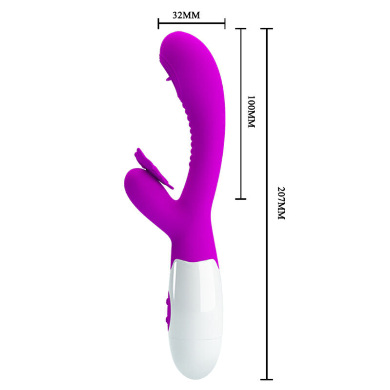 Pretty Love - Moth Licking & Vibrating Lila