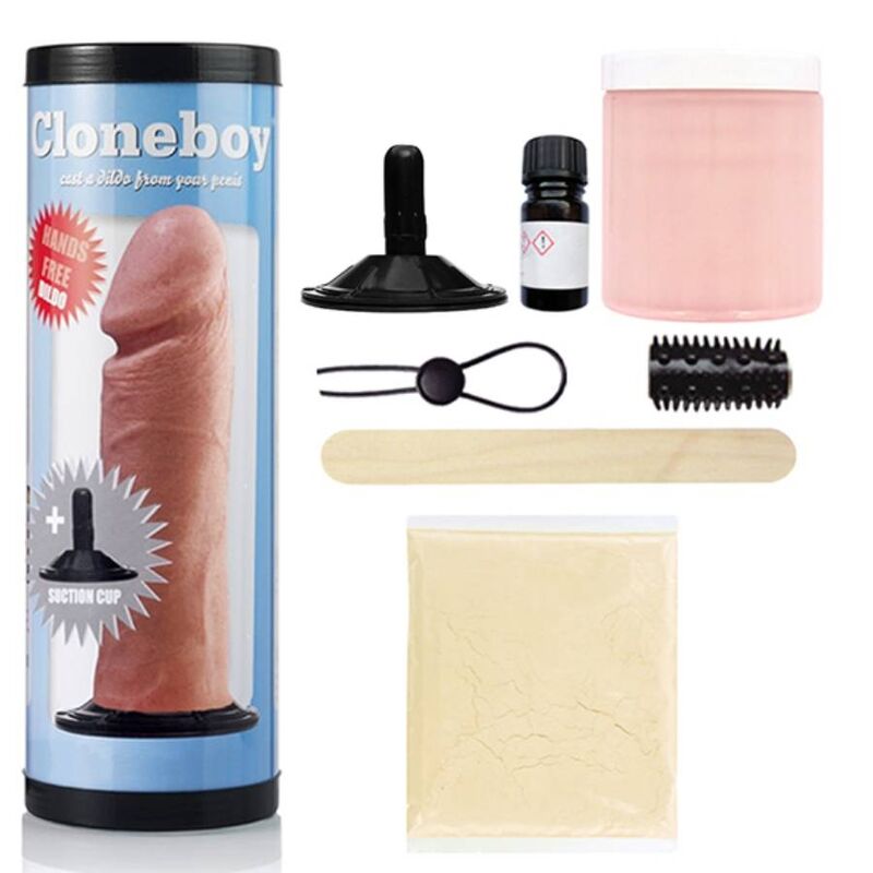 Clonador Dildo Con Ventosa Rosa