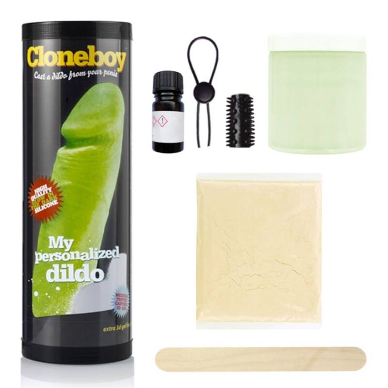 Clonador Dildo Glow In The Dark