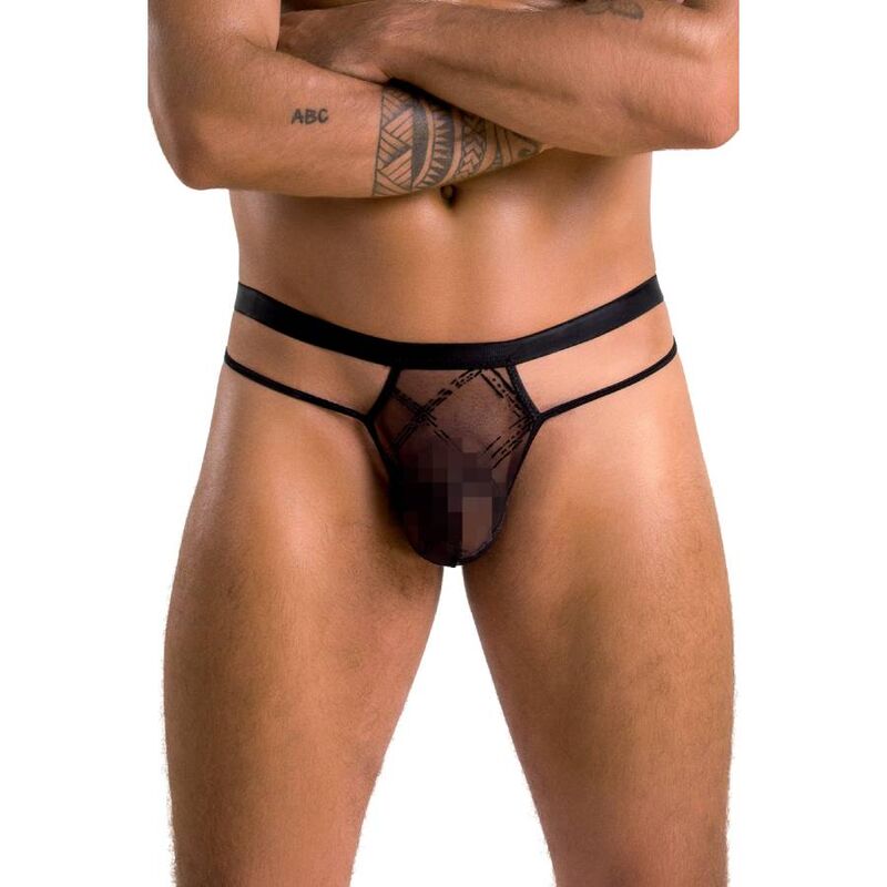 Passion - 029 Tanga Collin Negro S/m