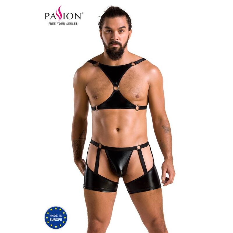 Passion - 047 Set Aron Negro L/Xl