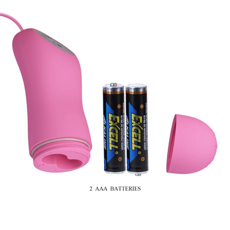 Pretty Love - Pinzas Con Vibración Y Eletroshock Rosa