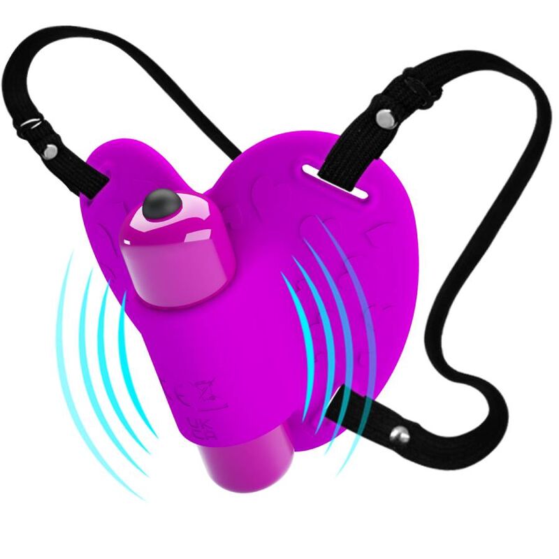 Pretty Love - Masajeador De Clítoris Heartbeat 10 Modos De Vibración Morado