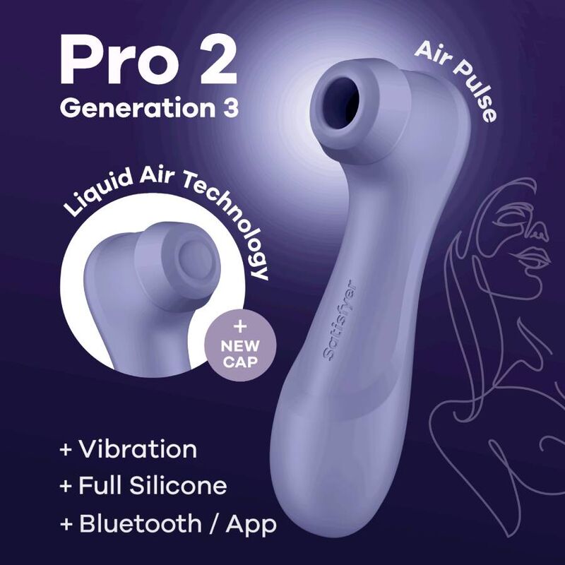Satisfyer - Pro 2 Generación 3 Lila Bluetooth & App