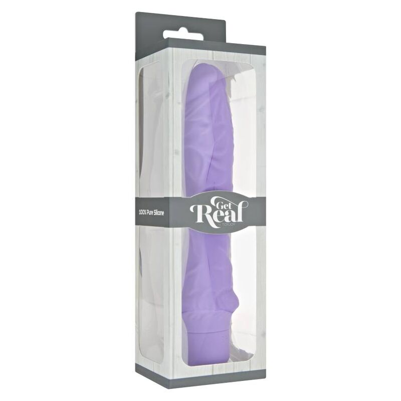 Get Real - Classic Large Vibrador Morado