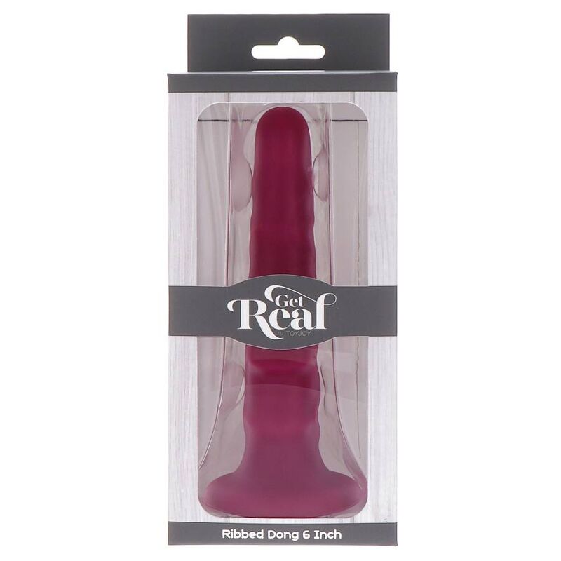 Dildo Toyjoy Ribbed Dong 15,24 Cm