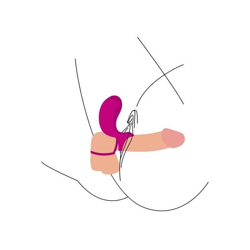 Xocoon - Anillo Vibrador Para Parejas Fucsia