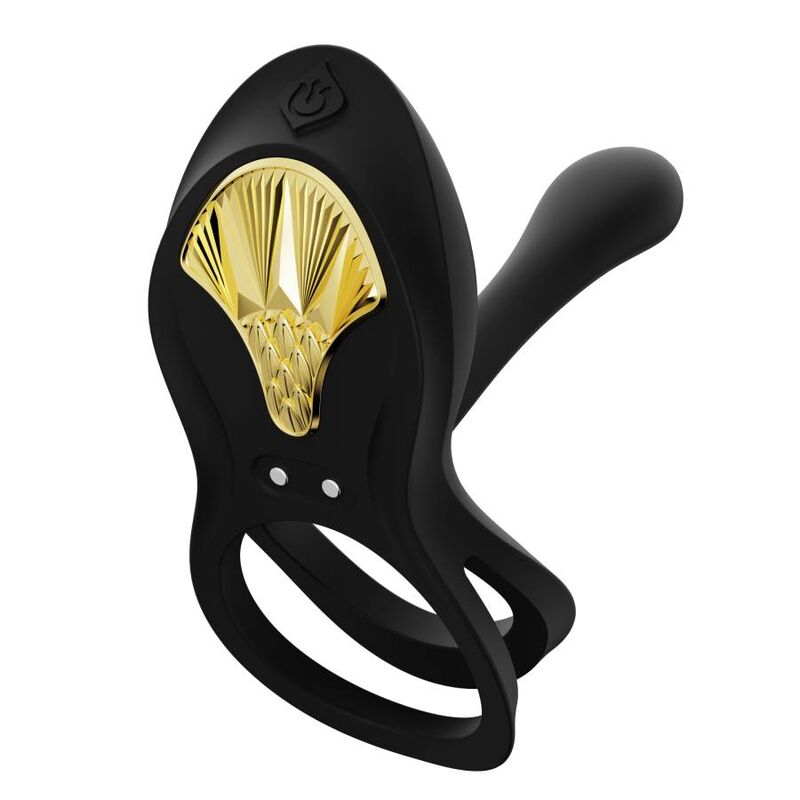 Zolo - Bayek Anillo Vibrador Control Remoto Parejas Negro