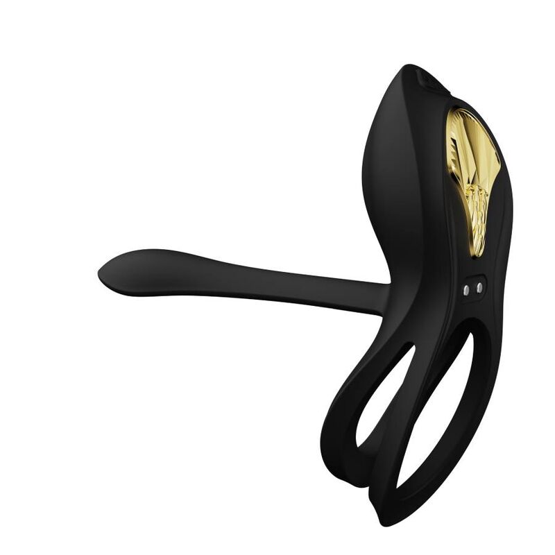 Zolo - Bayek Anillo Vibrador Control Remoto Parejas Negro