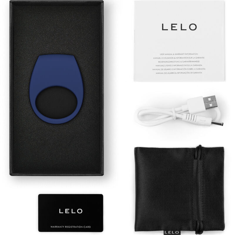 Lelo - Tor 3 Anillo Vibrador Azul