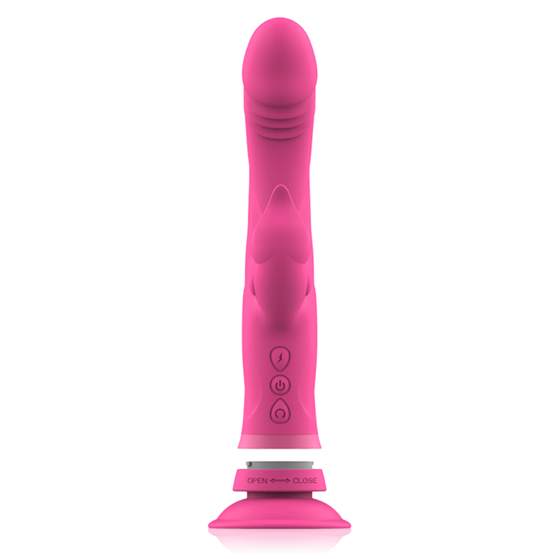 Intense - Julio Vibrador Rabbit Silicona Rosa