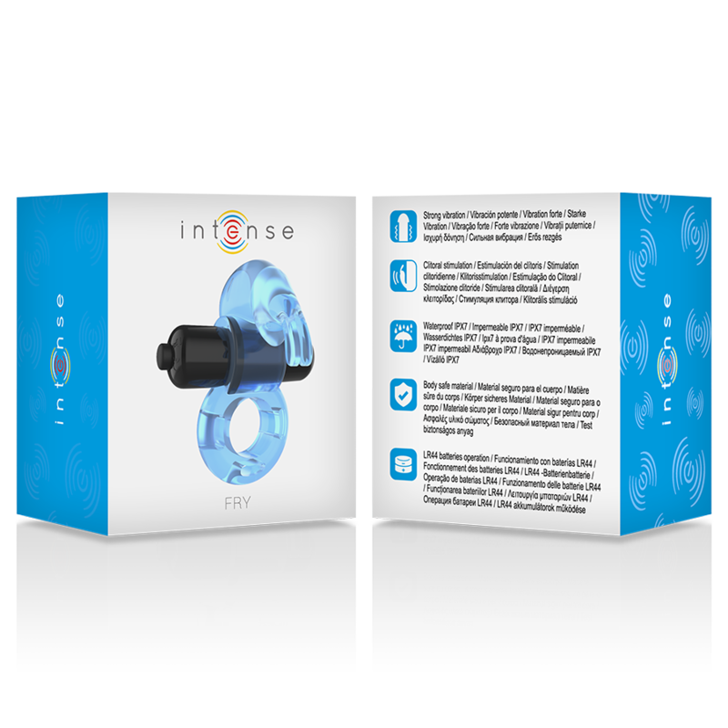 Intense - Fry Anillo Vibrador Azul