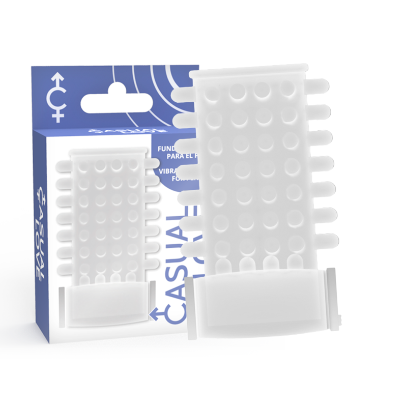 Casual Love - Ring Funda Pene Vibrador Transparente