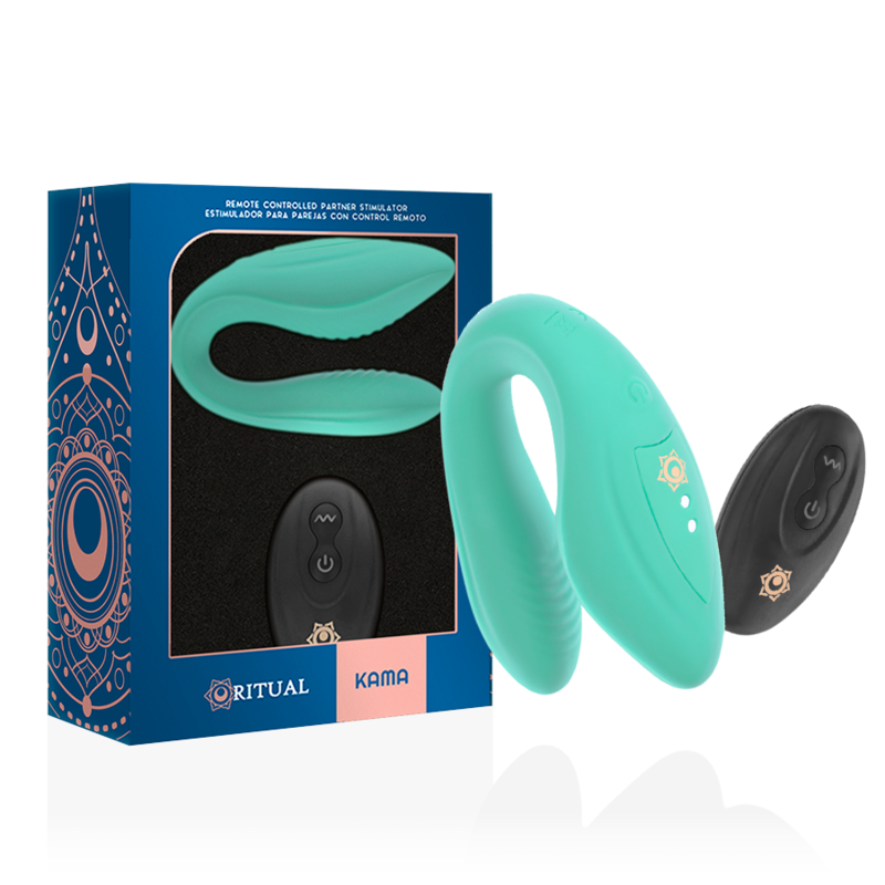 Rithual Kama Control Remoto Para Parejas Aqua
