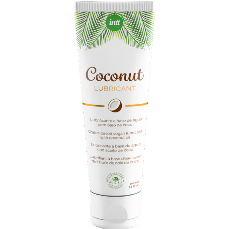 Intt - Lubricante Vegano A Base De Agua Con Sabor Intenso A Coco