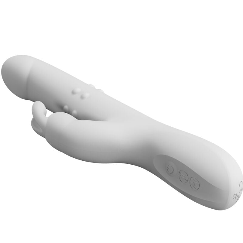 Pretty Love - Reese Vibrador Con Rotación Plateado