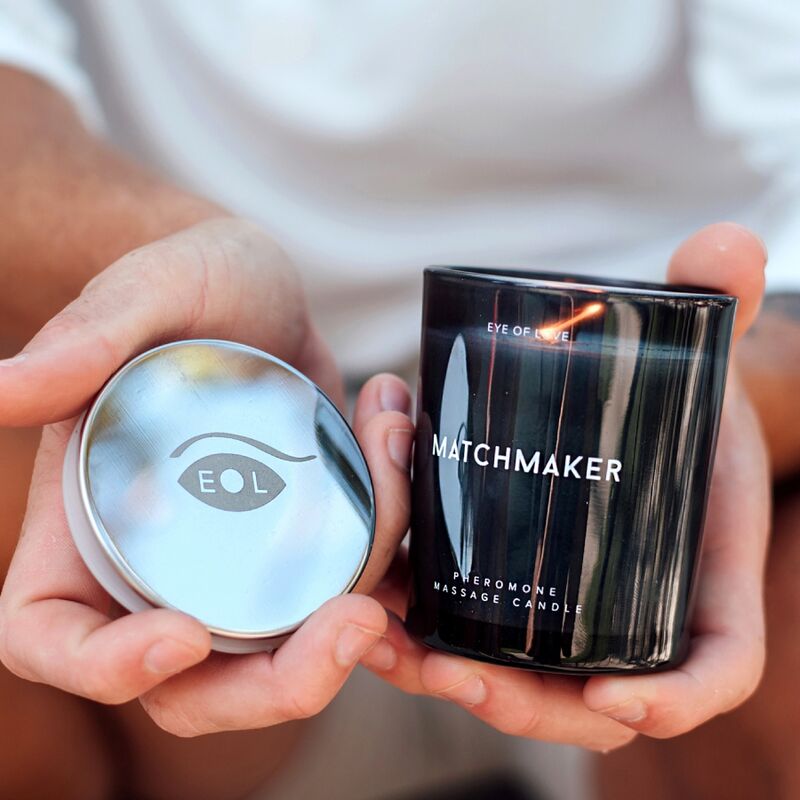 Eye Of Love - Matchmaker Black Diamond Vela De Masaje Para Él 150 Ml