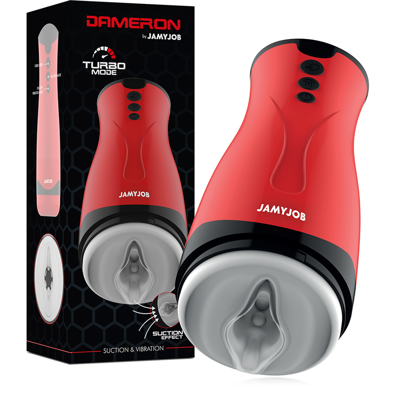Jamyjob - Masturbador De Succión Y Vibración Dameron