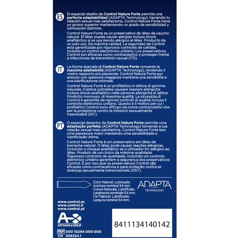 Control - Forte 12 Unidades