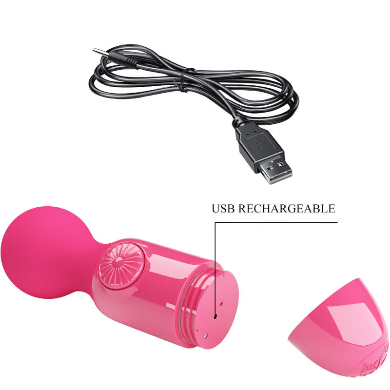 Pretty Love - Mini Masajeador Personal Magenta