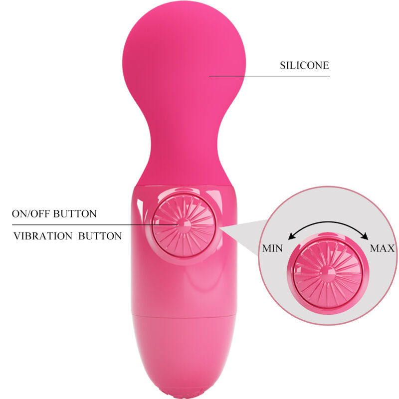 Pretty Love - Mini Masajeador Personal Magenta