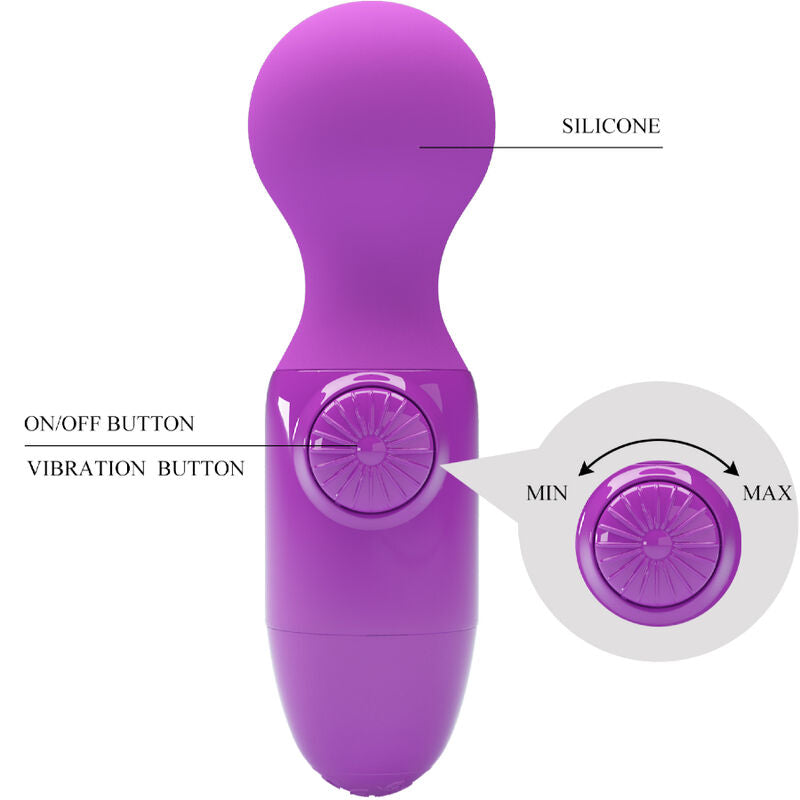 Pretty Love - Mini Masajeador Personal Morado