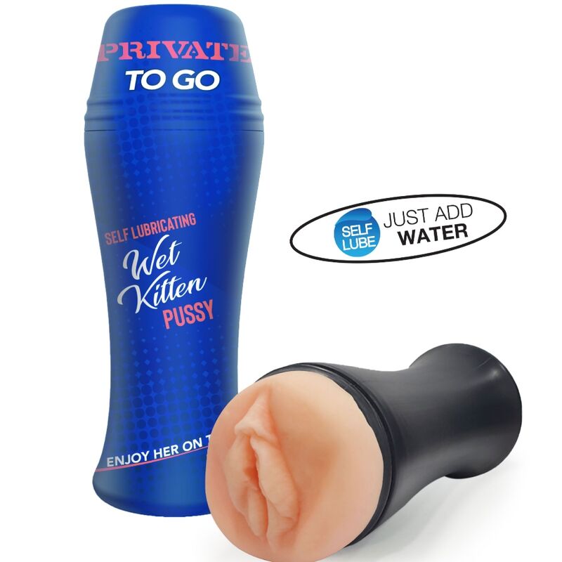 Private - Masturbador Wet Kitten Self Lube To Go