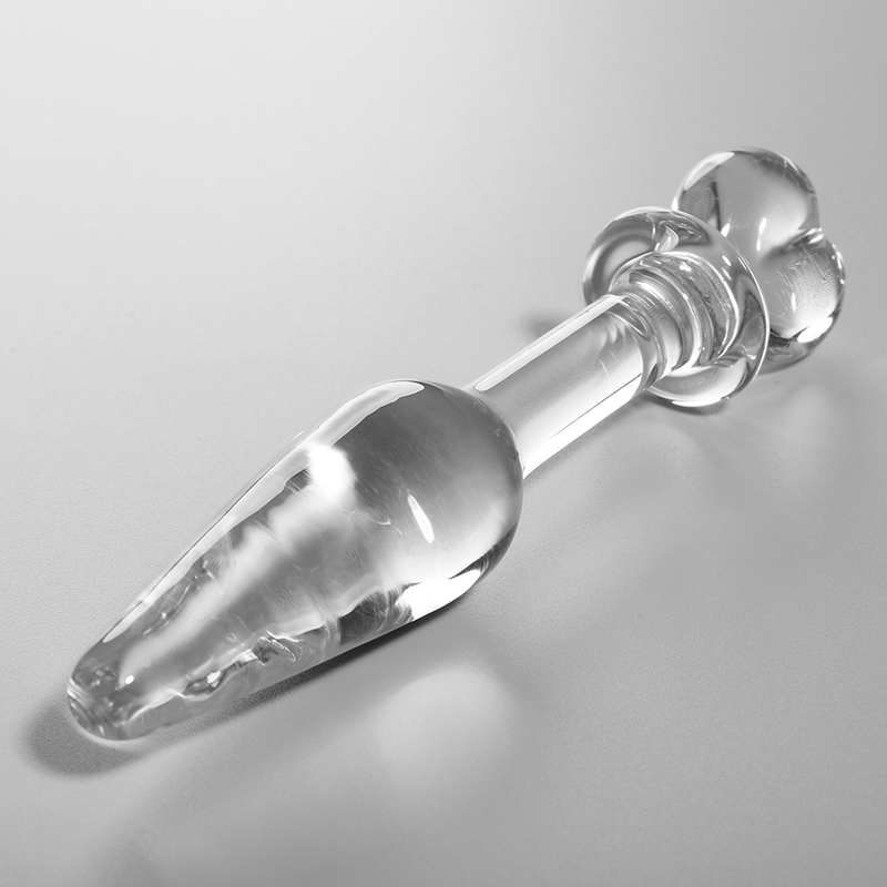 Plug Cristal Nebula Series By Ibiza - Modelo 7 Borosilicato 13.5 X 3 Cm Transparente