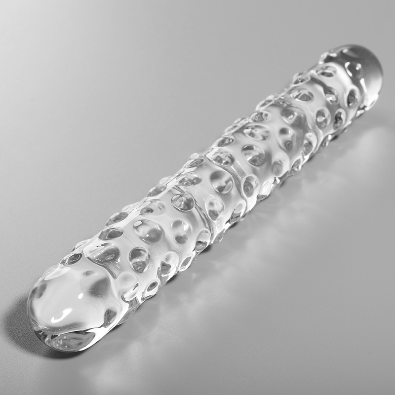 Dildo Cristal Nebula Series By Ibiza - Modelo 15 Borosilicato 18.5 X 3 Cm Transparente