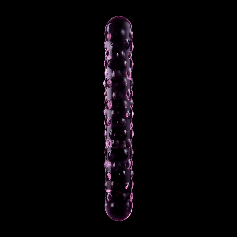 Dildo Cristal Nebula Series By Ibiza - Modelo 15 Borosilicato 18.5 X 3 Cm Rosa