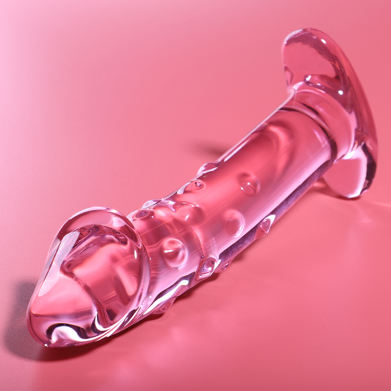 Dildo Nebula Series By Ibiza Modelo 19 Cristal Borosilicato 18.5 X 4 Cm Rosa