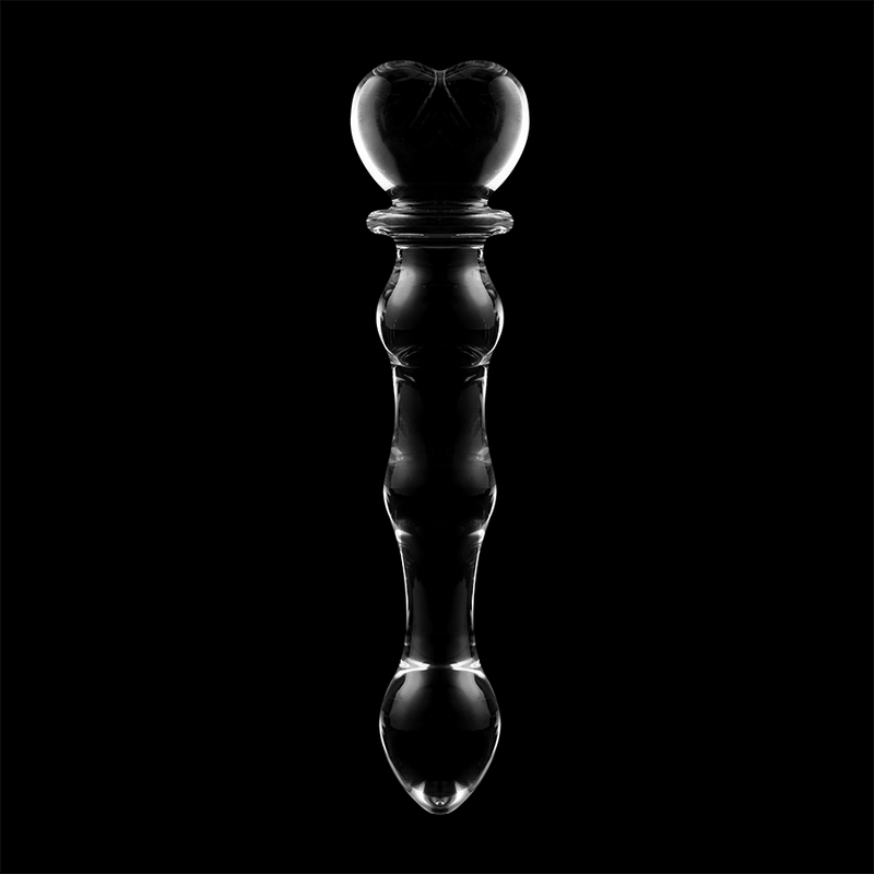 Dildo Nebula Series By Ibiza Modelo 21 Cristal Borosilicato 20.5 X 3.5 Cm Transparente