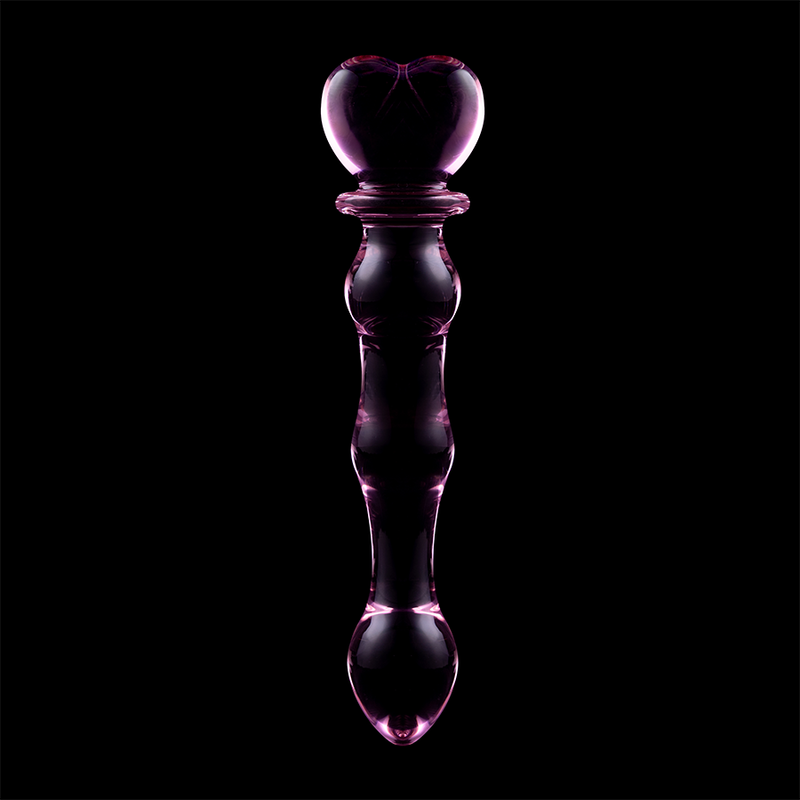 Nebula Series By Ibiza - Modelo 21 Dildo Cristal Rosa 20.5 Cm -o- 3.5 Cm
